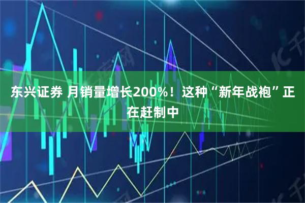 东兴证券 月销量增长200%!这种“新年战袍”正在赶制中