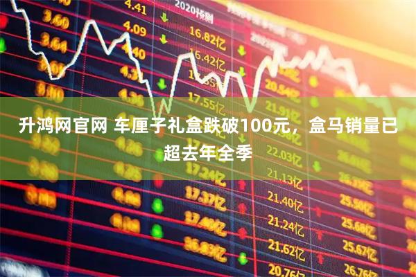 升鸿网官网 车厘子礼盒跌破100元，盒马销量已超去年全季
